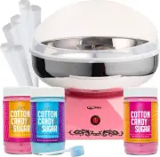 Cotton Candy Machine with Stainless Steel Bowl 2.0 and Floss Bundle- Use to Flos