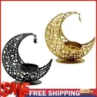 Durable Eid Mubarak Candle Holder Moon Candle Holder Ramadan Candlestick Holder