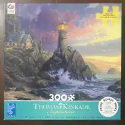 Rock of Salvation 300 Pc Ceaco Jigsaw Puzzle By Thomas Kinkade - New & Sealed