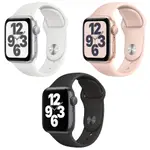 APPLE WATCH SE 黑色 44MM GPS版-太空灰鋁金屬殼搭配黑色運動型錶帶