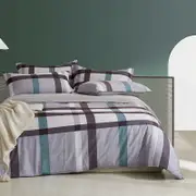 3 Piece CleverPolly Stanley Quilt Cover Set (Double, Queen, King, Super King)