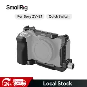 SmallRig ZV-E1 Cage Kit for Sony ZV-E1 with Silicone Handle+HDMI Cable Clamp