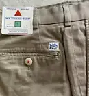 NWT Southern Tide Men’s Channel Marker FLAT FRONT Pants Khaki Beige Size 33x30