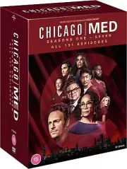CHICAGO MED COMPLETE SERIES 1,2,3,4,5,6 & 7 DVD BOXSET New & Sealed 1-7