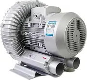 Regenerative Blower For Aquaculture, 220V 50hz Ring Gas Pump 0.24hp - 1.01hp For Sewage Aeration Aquarium Fish Pond, Industrial Vacuum Pump(120w)