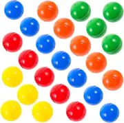 Kisangel 100pcs Colorful Balls Table Tennis Game Balls for Raffles Parties Events Durable Easy to Recognize for Game Nights Celebrations