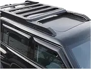 Roof Rack, Universal 4X4 Iron Roof Rack Basket Compatible for Chery Jetour Traveler's Luggage Storage Compatible for GWM