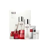 在飛比找Yahoo!奇摩拍賣優惠-SK-II SK2限量韓流美肌護膚套裝 神仙水精華露小燈泡精