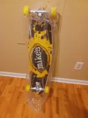 Mike's Hard Lemonade Longboard Skateboard. Brand New still in plastic Atom