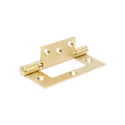Zanda 100x70mm Satin Brass Fast Fix Bearing Hinge