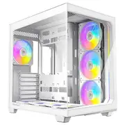 Antec C5 Micro-ATX ARGB Case with 7 Fan - White [C5 ARGB White]