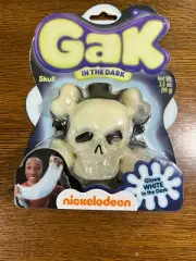 Nickelodeon GAK Glow In The Dark Slime Goo Skeleton Toy Rare 2013 New