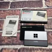 Casio card calculator SL-500 SR #26fe4e