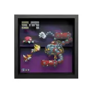 Pixel Frames Sonic Mania Heroes vs Dr Eggman 9x9 In Shadow Box Art