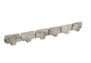 Vigoro 3602B-90C Faux Stone 90ft X 2.7in Brown Plastic No-Dig Edging Kit NEW