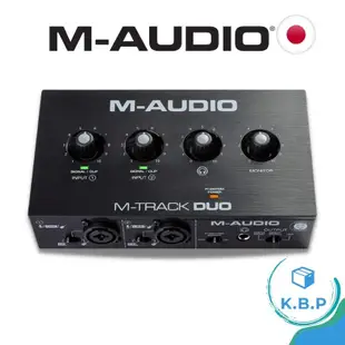 M-Audio M-Track Duo USB 聲音的 界面 為了 M- 記錄， 流媒體