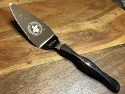 Cutco 1754 Slice +Serve Spatula Knife Cake Pie Server Serrated Edge Brown Handle