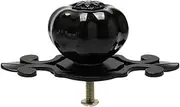 Ceramic Knob,Cabinet,Furniture Pull Handles,Door Pull,Drawer Pull Handle,Ceramic Knobs Drawer Pumpkin Shape Pull Handle Furniture Cabinet Door Cupboard Wardrobe Dresser Replacement Black