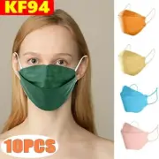 KF94 Mask Adult 1/10Pack Face Mask 3D Design 4-Layer Fish Protection Covers