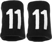Outanaya 1Pair Comfortable Sports Wrist Support Bands Elastic Wrist Protectors for Exercise and Weightlifting Injury Prevention for Men and Women