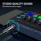 Audio Mixer 5 Channel Sound Board Mixing Console for Performance Stage