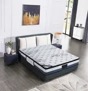 Mattress 9 Zone Queen Pocket Spring Latex Pillow Top Medium Firm 28cm ALL SIZE