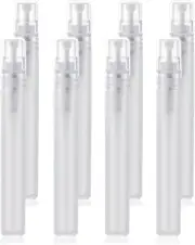 Travel Spray Bottle, 8 Pcs Refillable Mini Plastic Spray Bottles for Perfume ...