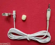 Lavalier Microphones For Sennheise Wireless Beige Clip On Lapel Mic System