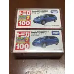 TOMICA  100 日版有新車貼  HONDA FIT SHUTTLE   (全新未拆)