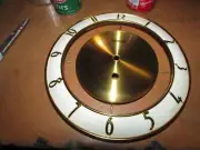 Mantel Wall Tabletop Forestville Clock 9 1/2 Inch Face NOS New Old Stock Parts