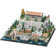 1988PCS The Most Famous Acropolis Model with Athens Temples MOC City Buildings Blocks
