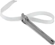 DURATECH Strap Wrench 12" Handle, Adjustable Nylon Strap Pipe Wrenches, Oil Filter Strap Opener Wrench