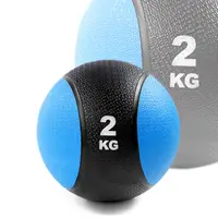 在飛比找蝦皮商城優惠-橡膠藥球2公斤(2kg重力球/平衡訓練球/健力球/健身球/太