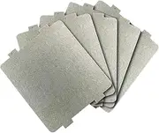 5Pcs Microwave Oven Waveguide Covers Mica Plate Sheets Accessories，for Home Microwave Oven Repair Parts Kitchen Appliances 11.8x9.9cm