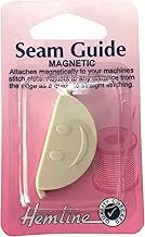 Hemline Hangsell Magnetic Seam Guide for Sewing Machines, Skin