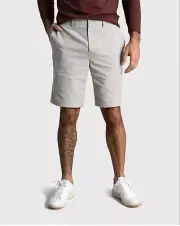United By Blue Shorts Mens 32 Limestone Brown Chino Style Shorts