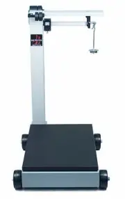 Detecto 854F100PK Portable Scale, 1,000lb / 500Kg Capacity