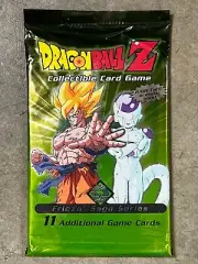 1x DBZ CCG FRIEZA SAGA BOOSTER PACK SEALED SCORE VINTAGE DRAGON BALL Z LIMITED