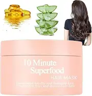 10-Minute Vitamin-Infusion Hair Mask, 10 Minute Superfood Hair Mask, 10-Minute Superfood Vitamin-Infusion Hair Mask, Hair Mask For Thicker, Fuller, Softer Hair
