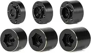Modification Accessories Brass Hex Wheel Widening Adapter for 1/10 RC Crawler Axial SCX10 Capra TRX4 TRX6 VS4-10 Gen8(9mm)