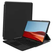 Gylint Microsoft Surface Pro X Case, Smart Case Trifold Stand Slim Black