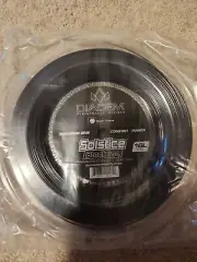 Diadem Solstice Black 660 ft 200m Reel Tennis String 16L Gauge Black