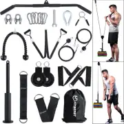 Pulley System Gym, Cable Weight Pulley System for Gym LAT Pulldown, Biceps Curl