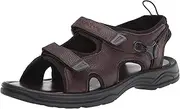 [Propét] Men's Casual Sandal, Black, 11.5 XX-Wide