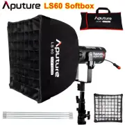 Aputure LS60 Square Softbox+Grid for Aputure Light Storm LS 60D 60X Video Lights
