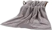 Cotton Bath Towel, Pure Cotton, Thickened Large Towel for Adult, 6 Colors, Hotel Gifts, 90x180 Cm(Gray)