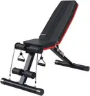 PROFLEX Adjustable Weight Bench Home Gym Workout Bench Press for Strength Tra...