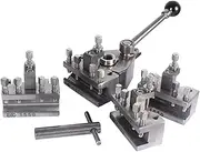 HUANGYUZHENZHI Ec Ed Lathe Quick Change Tool Post Set WM210V 15x15mm Tool Rest for Swing Over Bed 120-220mm (Color : Ed)