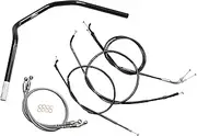 H707-047B Zephyr 400 Zephyr 400 Kai (ZR400C) Handle Set, Narrow Type 3, Black