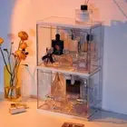 Acrylic Perfume Storage Box Transparent Blind Box Display Rack